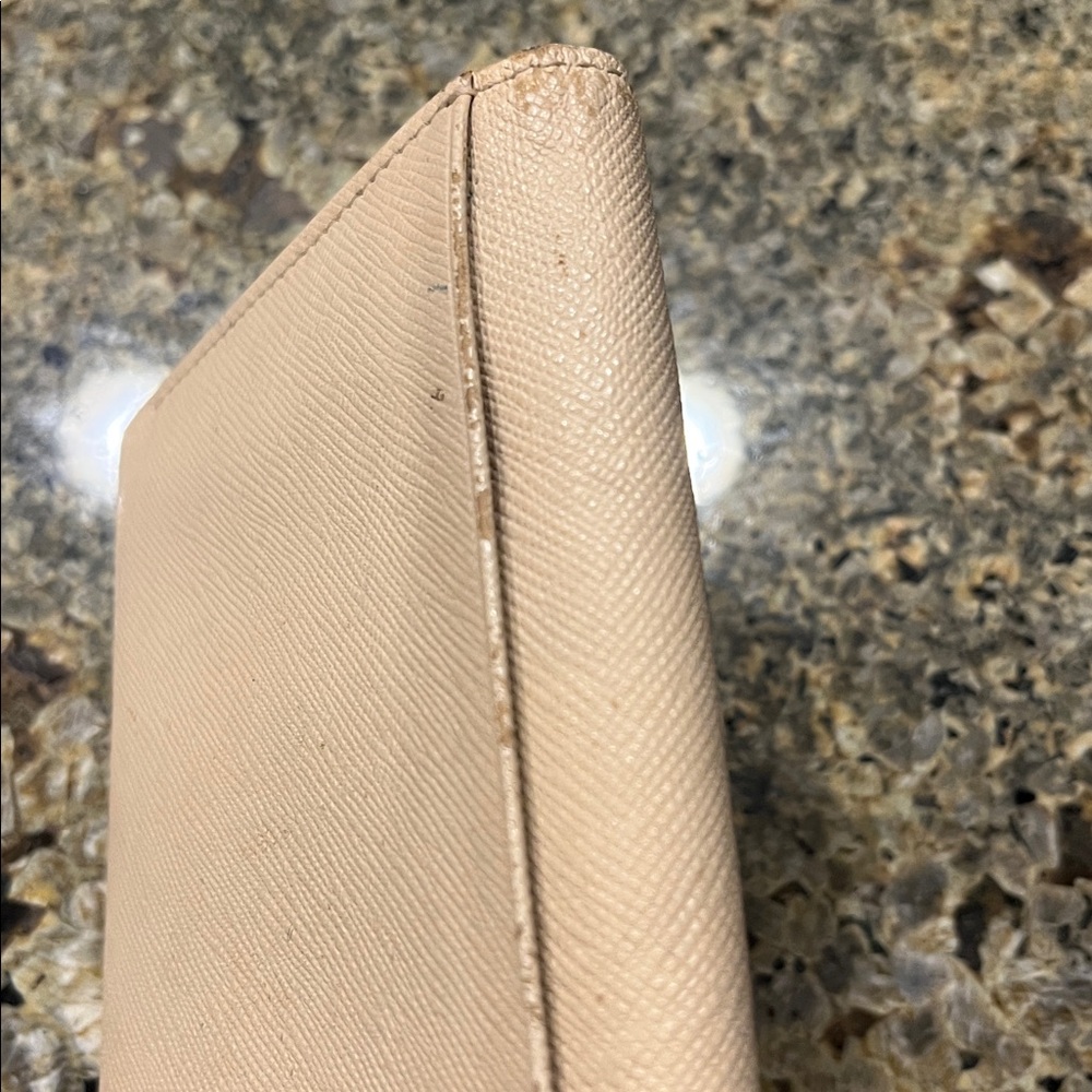Vintage Burberry Saffiano Leather Continental Long Bifold Wallet - Picture 13 of 14